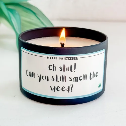 Vista 19 de Moonlight Makers Teacher's Last Nerve On Fire - Vela de cera de soja natural perfumada a madera de teca caribeña, hecha a mano, 25 horas