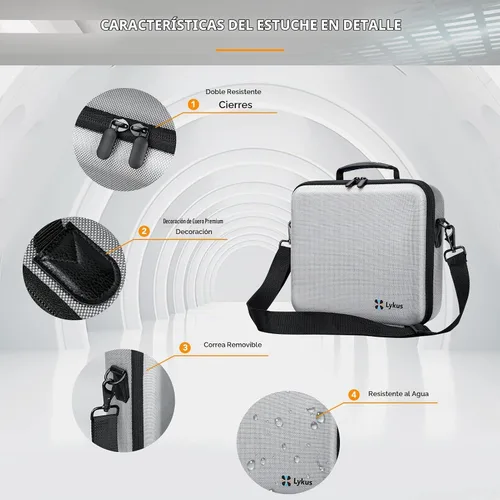 Vista 7 de Lykus Spartan MM400 - Funda para DJI Mini 4 Pro/Mini 3 y RC2/RC-N3