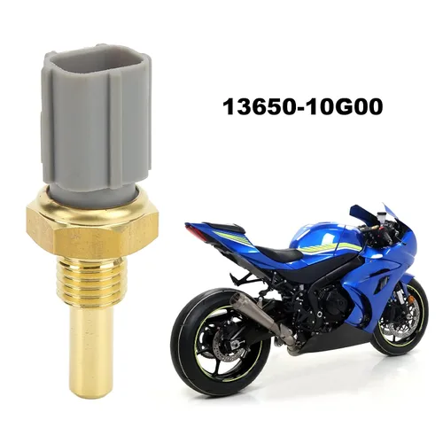 Vista 3 de Sensor de temperatura del agua del refrigerante de latón 1365010G00 compatible con GSXR600 GSXR750 GSXR1000 TL1000R UH125 UH200 AN650 Burgman