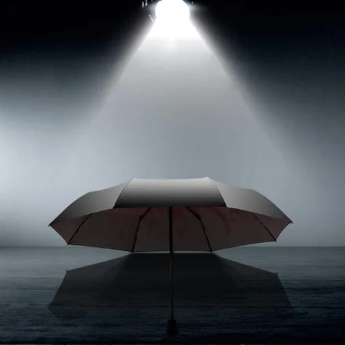 Vista 6 de Paraguas WSZJJ, paraguas automático, creativo y automático, plegable, paraguas antibloqueo solar, protección solar, paraguas para lluvia y sol