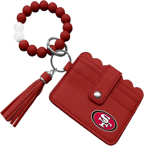 Vista 6 de Littlearth Cartera de pulsera de la NFL - Equipos con licencia oficial, Color del