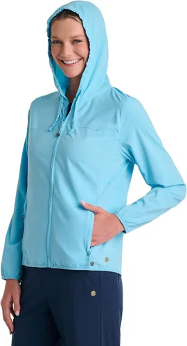 Vista 2 de Coolibar Chaqueta plegable para mujer - Protección solar UPF 50+ - Arcadian