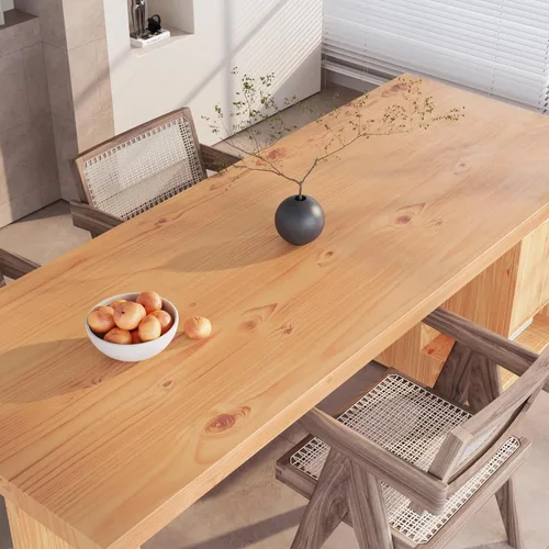 Vista 2 de VEELIKE Papel de contacto de madera de pino marrón de 15.7 x 118 pulgadas, papel de contacto de grano de madera de grano de madera para encimeras