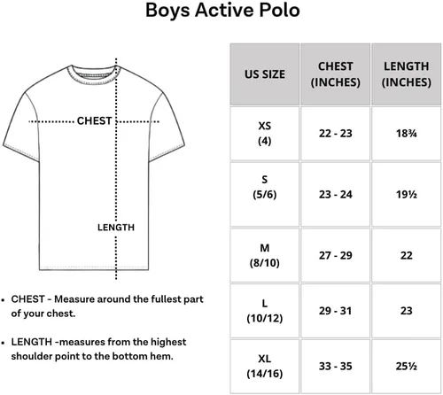 Vista 6 de Paquete de 3 Polo deportivo activo de rendimiento de ajuste seco para niños
