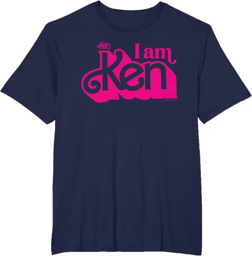 Vista 13 de Camisetas y camisetas de Barbie The Movie I Am Ken para hombres y mujeres Negro