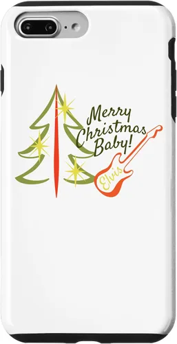 Vista 9 de iPhone 14 Elvis Presley Oficial Feliz Navidad Baby! Funda Elvis