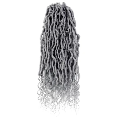 Vista 51 de BOHOBABE Rastas Sintéticas de Ganchillo de 10 Pulgadas, Rastas de Ganchillo Suaves Boho con Puntas Rizadas, Rastas Cortas de Diosa Bohemia de 1#