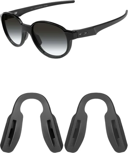 Vista 27 de Mryok Piezas de nariz de repuesto almohadillas de nariz para gafas Oakley Hex Jector OX8032 - Opciones Negro y Negro
