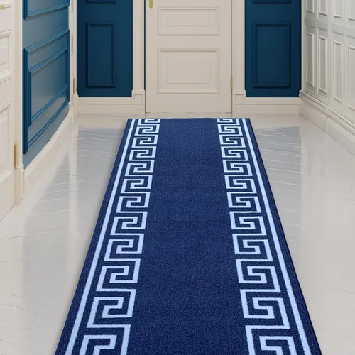 Vista 10 de CreativeDeco Alfombra de pasillo hecha a medida con respaldo de goma para cocina, vestíbulo, pasillo, entrada, elige tu longitud, tamaño de 31