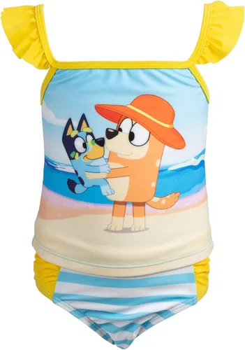Vista 5 de Bluey Tankini - Conjunto de traje de baño y parte inferior de natación