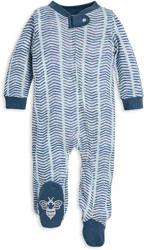 Vista 92 de Burt's Bees Baby - Pijama de una pieza para bebé, mameluco para dormir y jugar, algodón 100% orgánico, cremallera frontal
