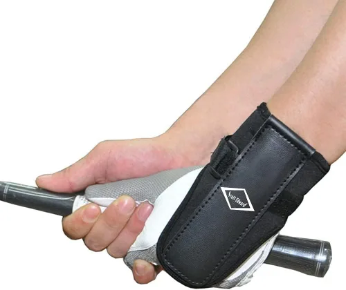 Vista 9 de Scott Edward Golf Wrist Brace Swing Training Correct Aid Equipment Wrist Connect-Easy Correct Training Swing Gesture Alignment Practice Tool for