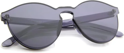 Vista 4 de ZeroUV - Gafas de sol monocromáticas de una pieza sin mono de 2.362in