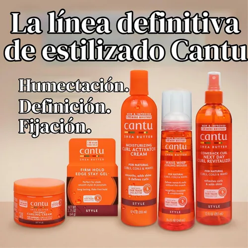 Vista 8 de Cantu Gel Extra Hold Edge Stay con manteca de karité, 2.25 onzas (el embalaje puede variar)