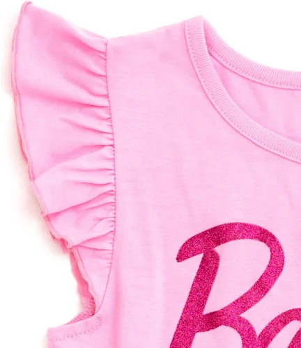 Vista 3 de Barbie Vestido de tul para niñas de niño pequeño a niño grande
