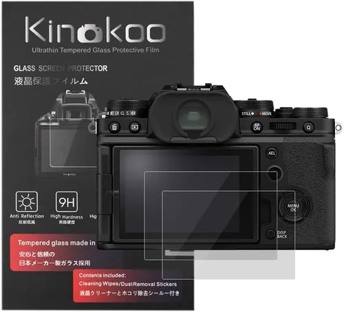 Vista 13 de kinokoo Paquete de 3 protectores de pantalla para cámara Fujifilm X-M5 X-E5