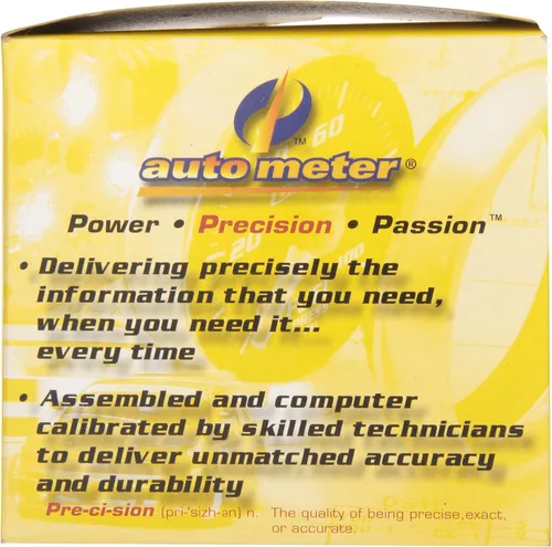 Vista 5 de AUTO METER 2643 Z-Series Medidor de Nivel de Combustible Eléctrico, 2 1/16" - Barrido Corto/Eléctrico