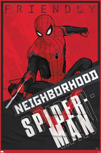 Vista 11 de Trends International Marvel Spider-Man: No Way Home - Póster de pared, 22.4 pulgadas de largo x 14.7 pulgadas, versión enmarcada en madera