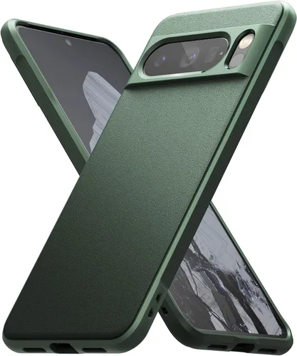 Vista 2 de Ringke Onyx - Funda compatible con Google Pixel 8 Pro [verde oscuro] + cristal de cámara compatible con Google Pixel 8 Pro