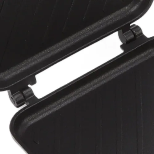 Vista 8 de Sandwichera, sartén de aluminio para sándwiches de estufa y panini, sartén antiadherente para quesos a la parrilla con mango largo para hacer gofres
