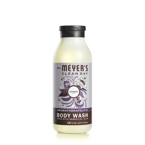 Vista 3 de Mrs. MEYER'S Clean Day Gel de baño, lavanda, 16 onzas líquidas (paquete de 2)