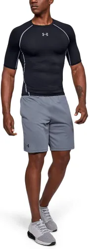 Vista 4 de Under Armour HeatGear Armour - Camiseta de compresión de manga corta para hombre