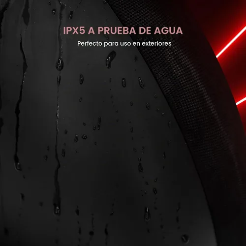 Vista 4 de Pyle Altavoz portátil Bluetooth Altavoz Bluetooth portátil impermeable de 280 W con subwoofers duales de 3 pulgadas, micrófono inalámbrico, TWS