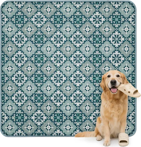 Vista 74 de FXW Almohadillas lavables para orina para perros, almohadillas para cachorros con súper absorbentes, diseñadas específicamente para jaulas de 24