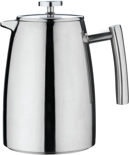 Vista 10 de Belmont Cafetera de doble pared de 3 tazas, acabado espejo, 11.8 acabado de espejo