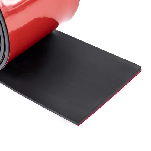 Vista 33 de Tiras de goma de neopreno con parte trasera adhesiva, junta autoadhesiva para acolchado de alfombrilla, 1 pulgada de ancho x 1/5 pulgadas de grosor