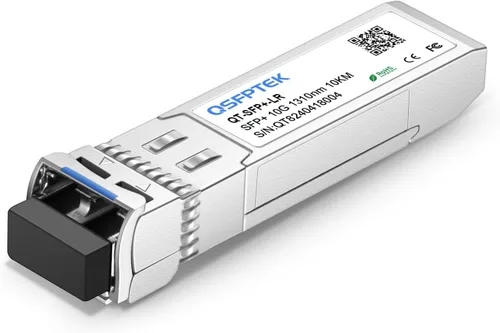 Vista 13 de QSFPTEK Módulo SFP+ 10G 10GBASE-LR 1310nm 10km DDM SMF LC Transceptor SFP+ de Modo Único Compatible para Arista SFP-10G-LR