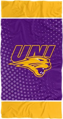 Vista 38 de LOGOVISION Manta Abilene Christian University, 30x60 Logo Dots CottonFront/PolyBackBeachTowel