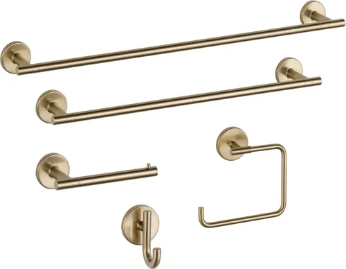 Vista 4 de Delta Faucet 75935-SS Trinsic – Gancho para bata, acero inoxidable