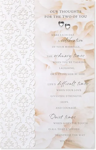 Vista 4 de Tarjeta de boda American Greetings (Hermoso comienzo)