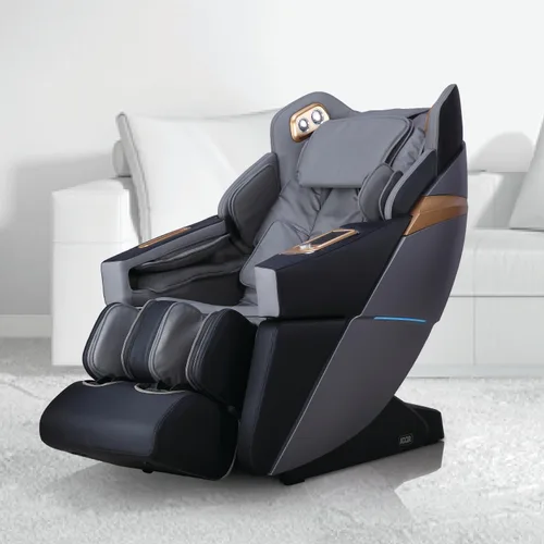 Vista 2 de Osaki Ador Allure 3D Zero Gravity Ergonómico SL-Track Silla de masaje inteligente con control de voz - Negro y carbón