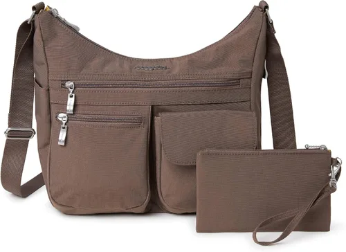 Vista 27 de Baggallini womens Everywhere Bagg Crossbody Women 11x9 Lightweight Nylon Hobo Water-resistant Travel Bag W/Rfid