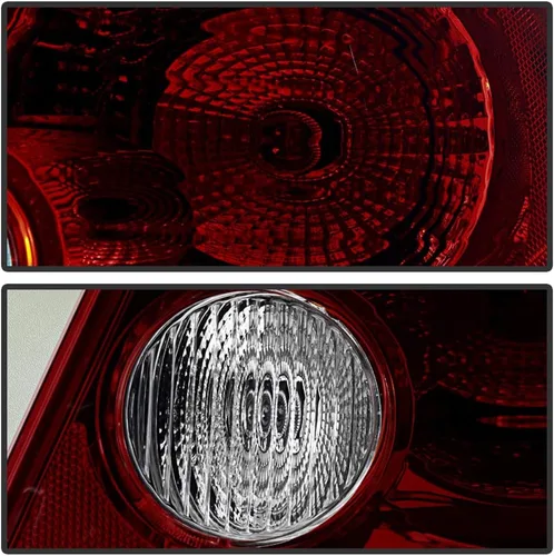 Vista 3 de ACANII - Faros traseros rojos para neblina para Chevy Cobalt 4 puertas sedán 2005-2010, lámparas de freno de reemplazo para el lado del conductor