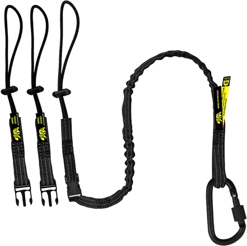 Vista 10 de BearTOOLS Cordón de seguridad intercambiable para herramienta de cambio rápido, 3 en 1, protección contra caídas de seguridad, bloqueo de tornillo