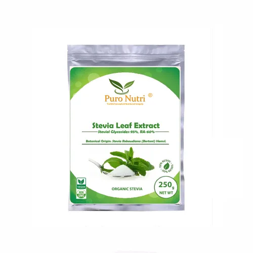 Vista 2 de Stevia edulcorante Stevia extracto de hoja de polvo sustituto de azúcar glucósidos de esteviol 95% RA60 Rebaudioside-A 60