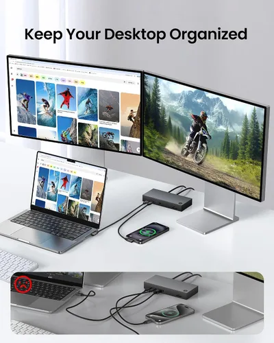 Vista 3 de Silkland Cable de datos USB C de 20 Gbps en ángulo recto, corto de 1 pie y 90 grados USB C 3.2 Gen 2x2, cable de transferencia de datos de alta