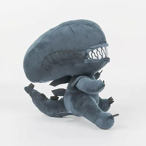 Vista 3 de juguete de peluche de animal de peluche alienígena monstruo, figuras de película de dibujos animados de felpa para niños fanáticos cumpleaños