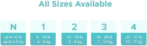 Vista 6 de Pañales Pampers Swaddlers Sensitive, NA, recién nacido, 1, 1