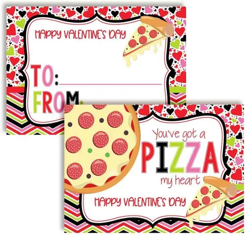 Vista 14 de AmandaCreation - Tarjetas para el día de San Valentín con chispas de chocolate con chispas de chocolate para regalar a amigos y compañeros de clase
