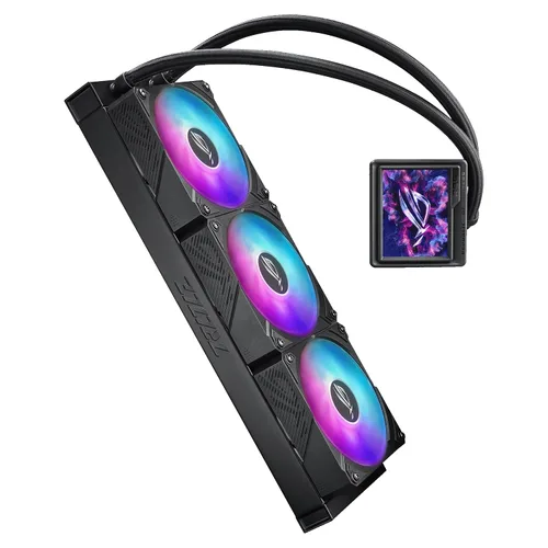 Vista 27 de ASUS ROG RYUJIN III 360 ARGB EXTREME enfriador líquido de CPU AIO todo en uno, AMD Ryzen 9000 e Intel® Core™ Ultra Ready, bomba Asetek Gen8 V2