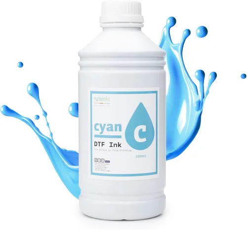 Vista 13 de Premium DTF - Juego de recambio de botellas de tinta de 33.8 fl oz, impresión directa a transferencia de calor, kit de conversión, compatible