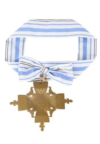 Vista 2 de Collar Rey Jaffe de Coming to America Multicolor