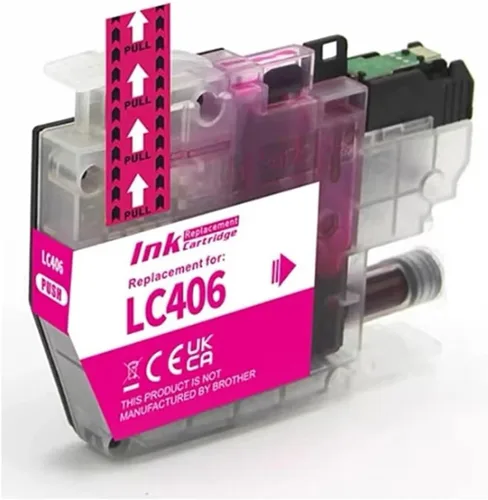 Vista 4 de LC406 LC-406 LC-406XL LC406XL Compatible Ink Cartridge for Brother MFC-J4335DW J4345DW J4535DW J5855DW J5955DW J6555DW J6955DW(LC406 1SET)