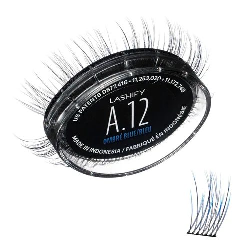 Vista 11 de Lashify Amplify - Extensiones de pestañas Gossamer de 0.47 pulgadas, color ceniza, pestañas postizas para un aspecto natural