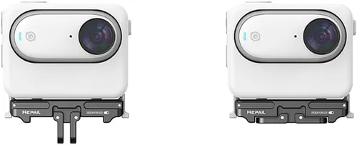 Vista 5 de Soporte de liberación rápida para Insta360 GO 3S/GO 3, adaptador magnético GO 3S/GO 3 accesorios de cámara, acoplable a trípode, para vlogging
