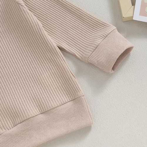 Vista 7 de Ropa occidental para bebé recién nacido, sudadera con estampado de vaca, sudadera y pantalones deportivos, conjunto de ropa para otoño e invierno